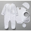 White Bunny 6 Piece Gift Set - Just Blue or Pink