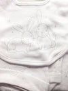 White Bunny 6 Piece Gift Set - Just Blue or Pink
