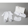 White Bunny 6 Piece Gift Set - Just Blue or Pink
