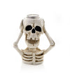 White Skeleton Tealight Holder - Just Blue or Pink